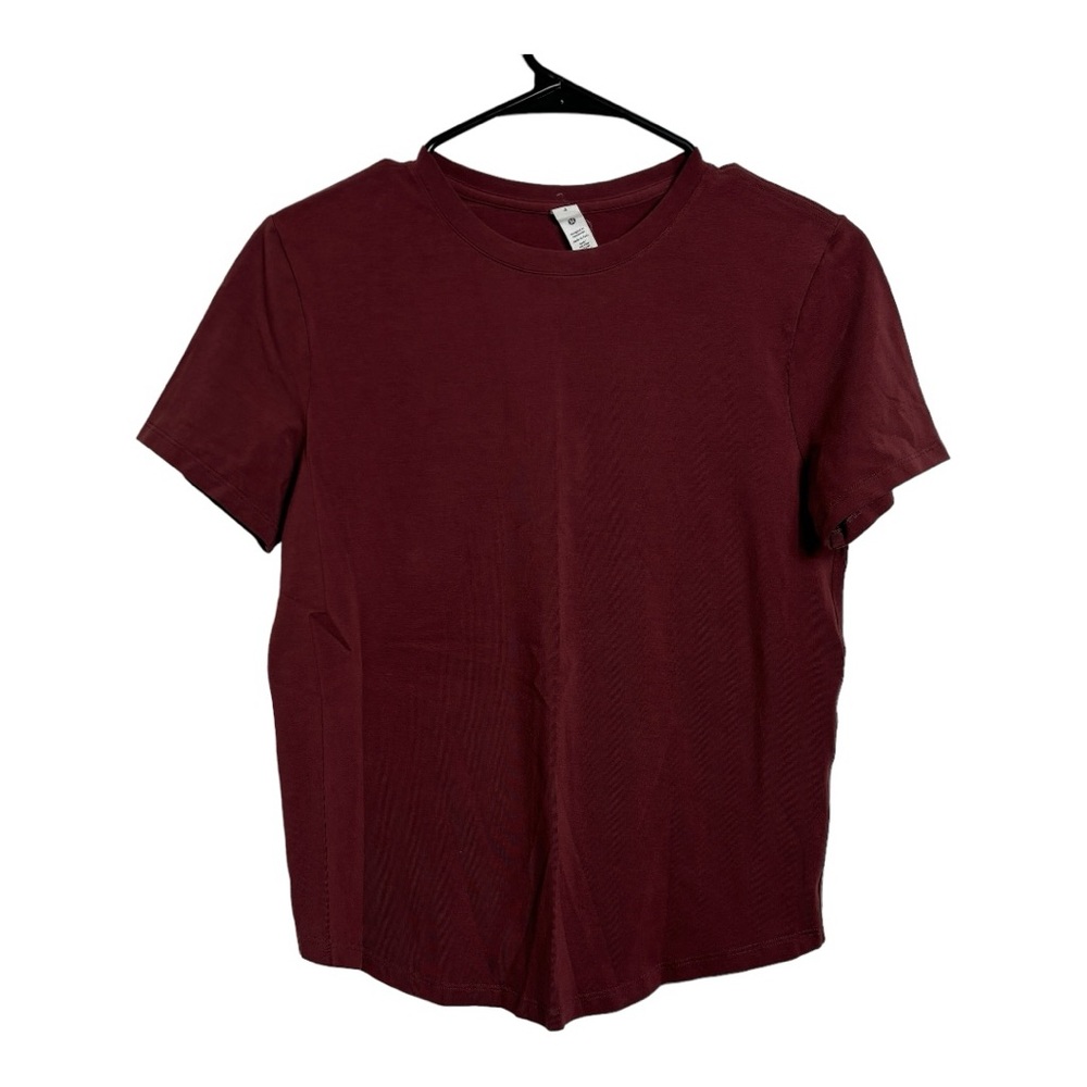 Lululemon Love Crew Short Sleeve T-Shirt Smokey Red Size 4